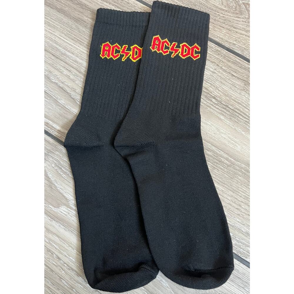 AC/DC Mide Rise Socks Mens